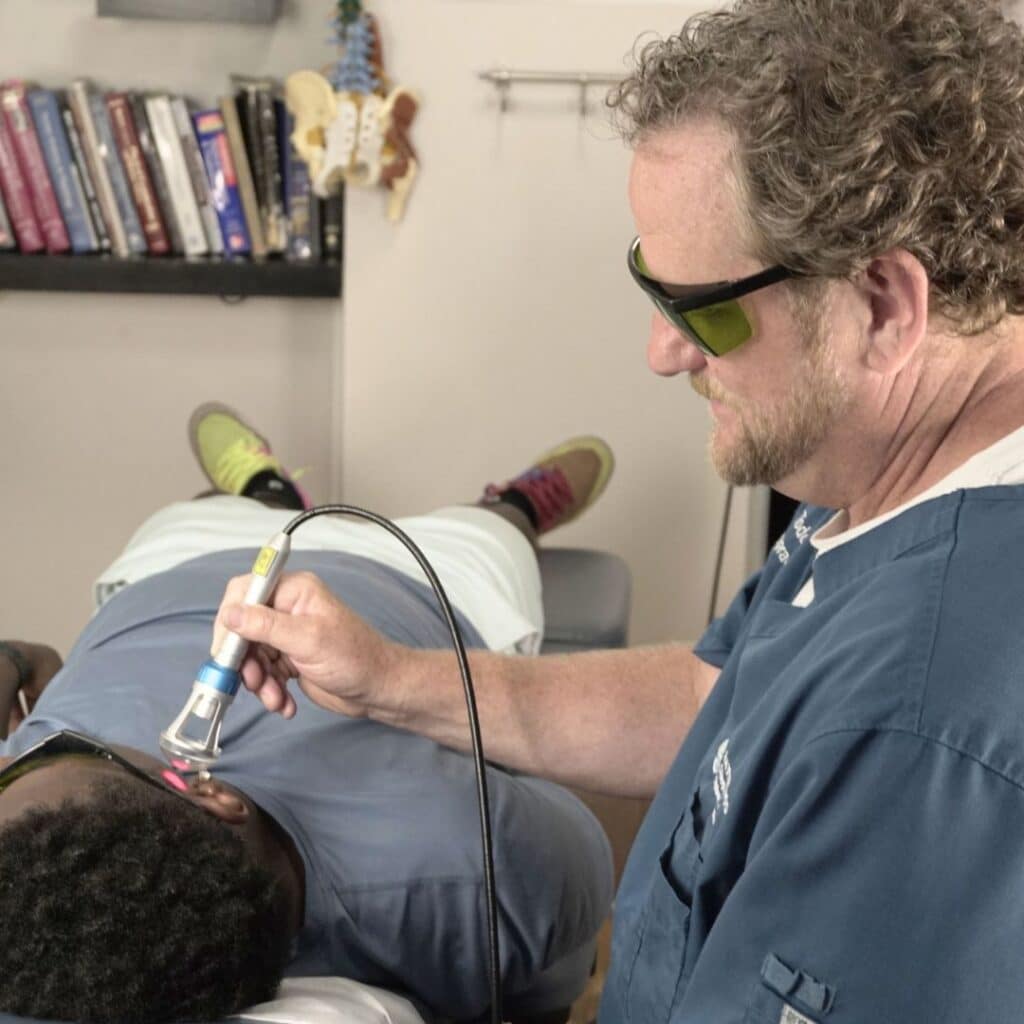 Chiropractic Laser Therapy for TMJ pain at Ravenswood Chiropractic in Chicago